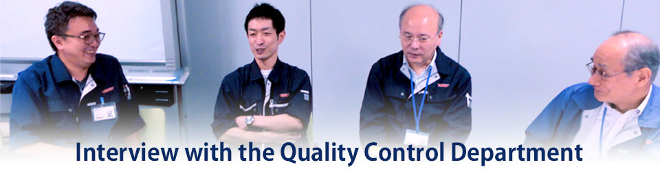 Interview with the Quality Control Department that underpins Thinky products’ “safety and security”