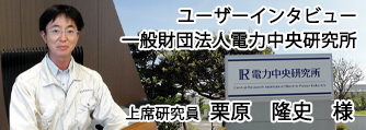 持続可能で社会に受容されるエネルギーシステム実現のために～電力中央研究所様インタビュー